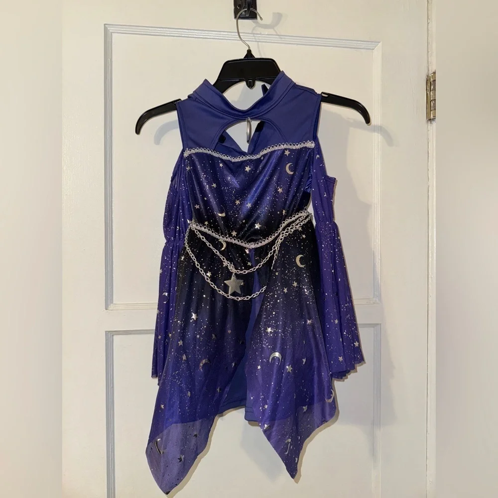 Girls witch costume small NWT